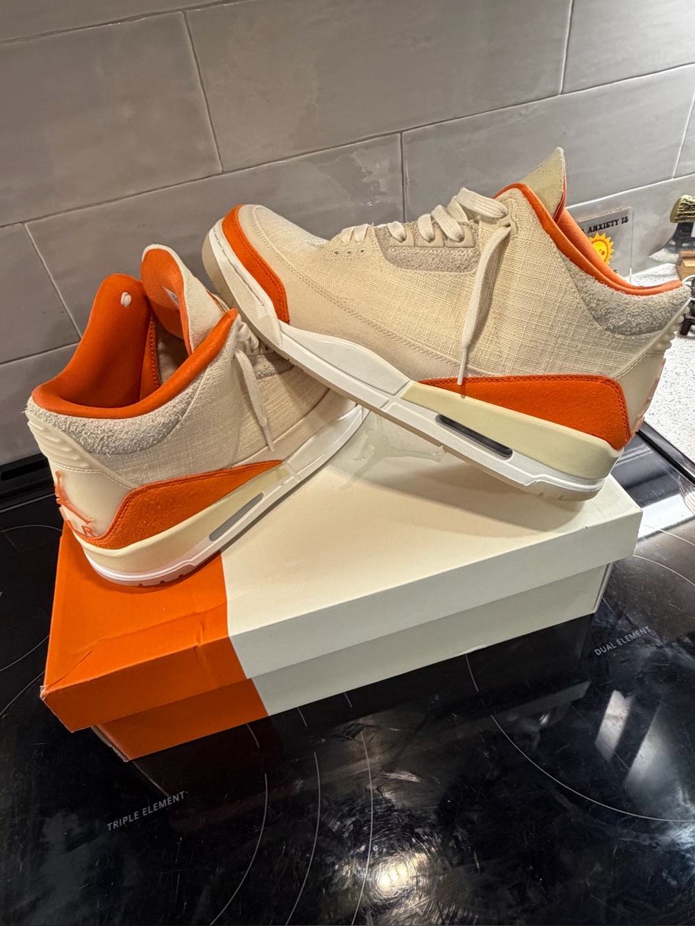 Nike Air Jordan 3 Retro Tex Starfish Orange – Women’s 12.5 / Men’s 11